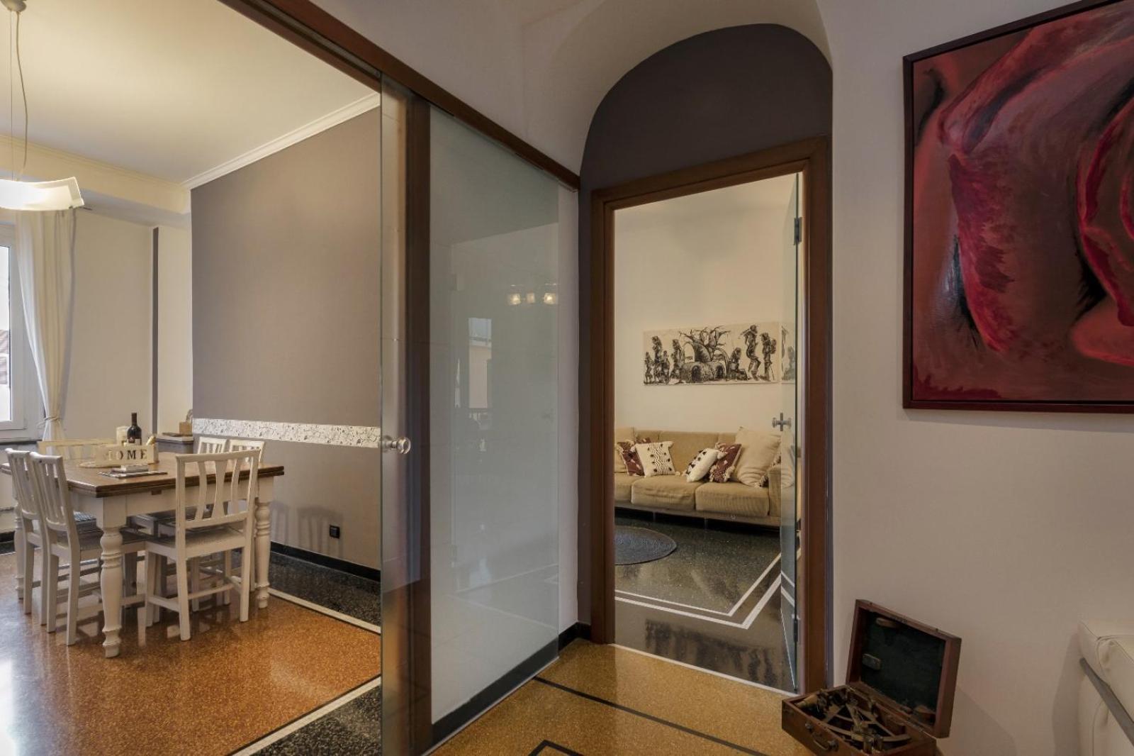 Apartmán La Dimora Del Capitano Janov Exteriér fotografie